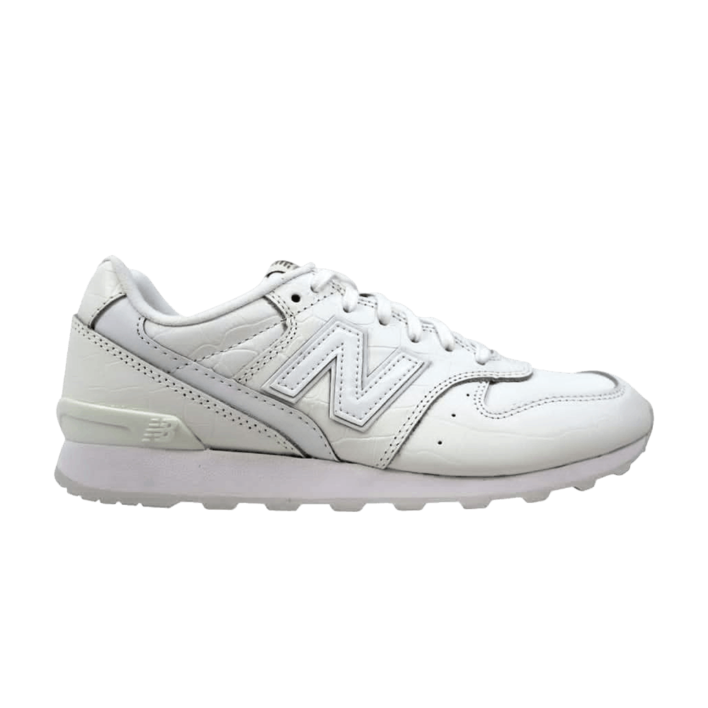 Wmns 696 Leather 'White'