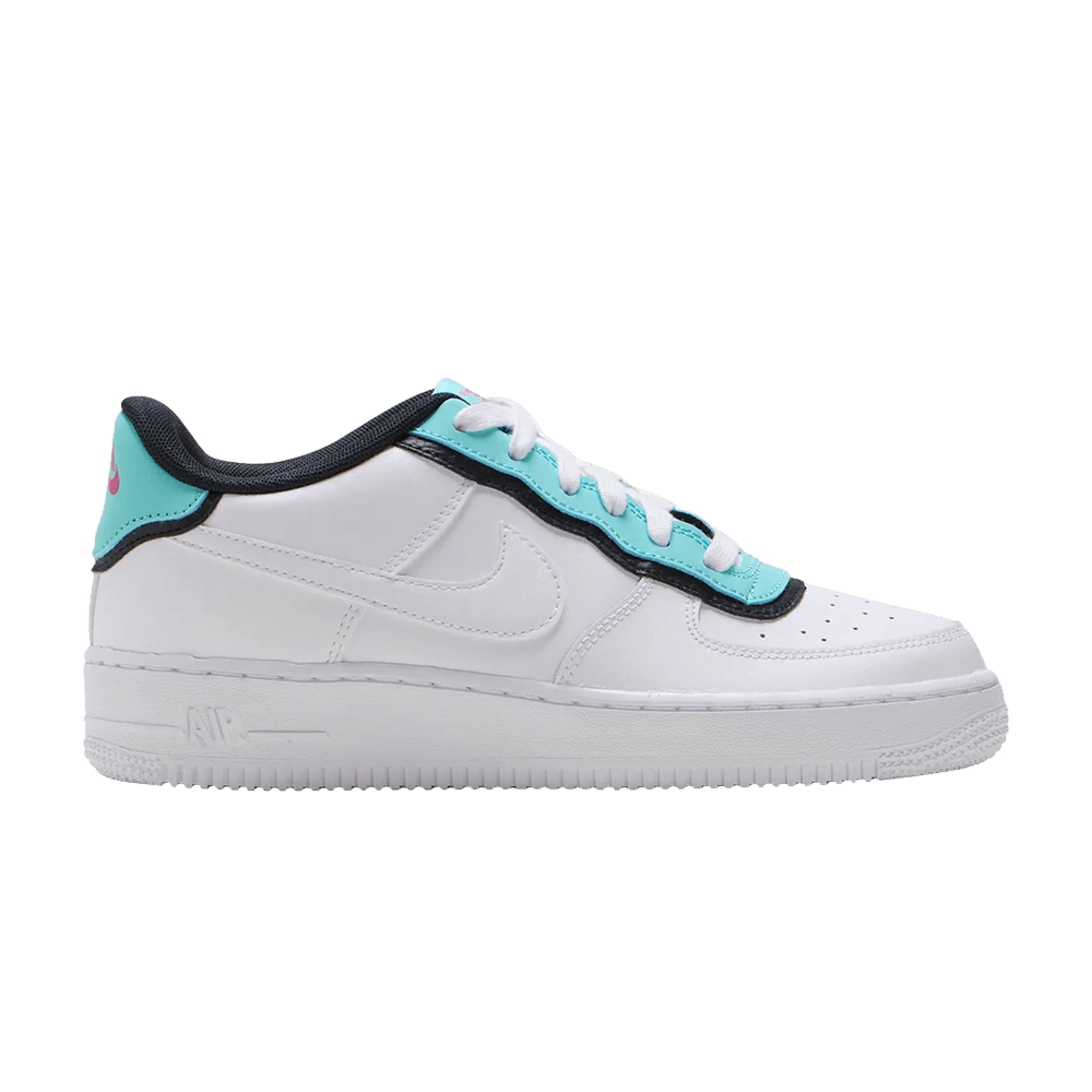 Force 1 Low LV8 PS 'Double Layer - White Aqua'