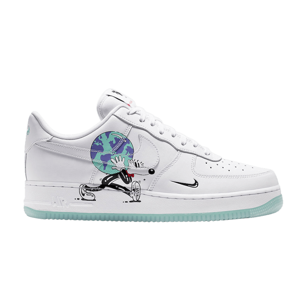 Steve Harrington x Air Force 1 Low Flyleather QS 'Earth Day' - Nike ...