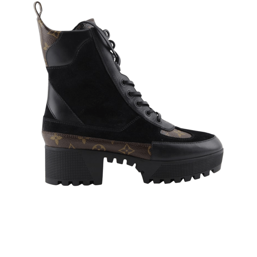 Louis Vuitton Wmns Laureate Platform Desert Boot 'Noir'