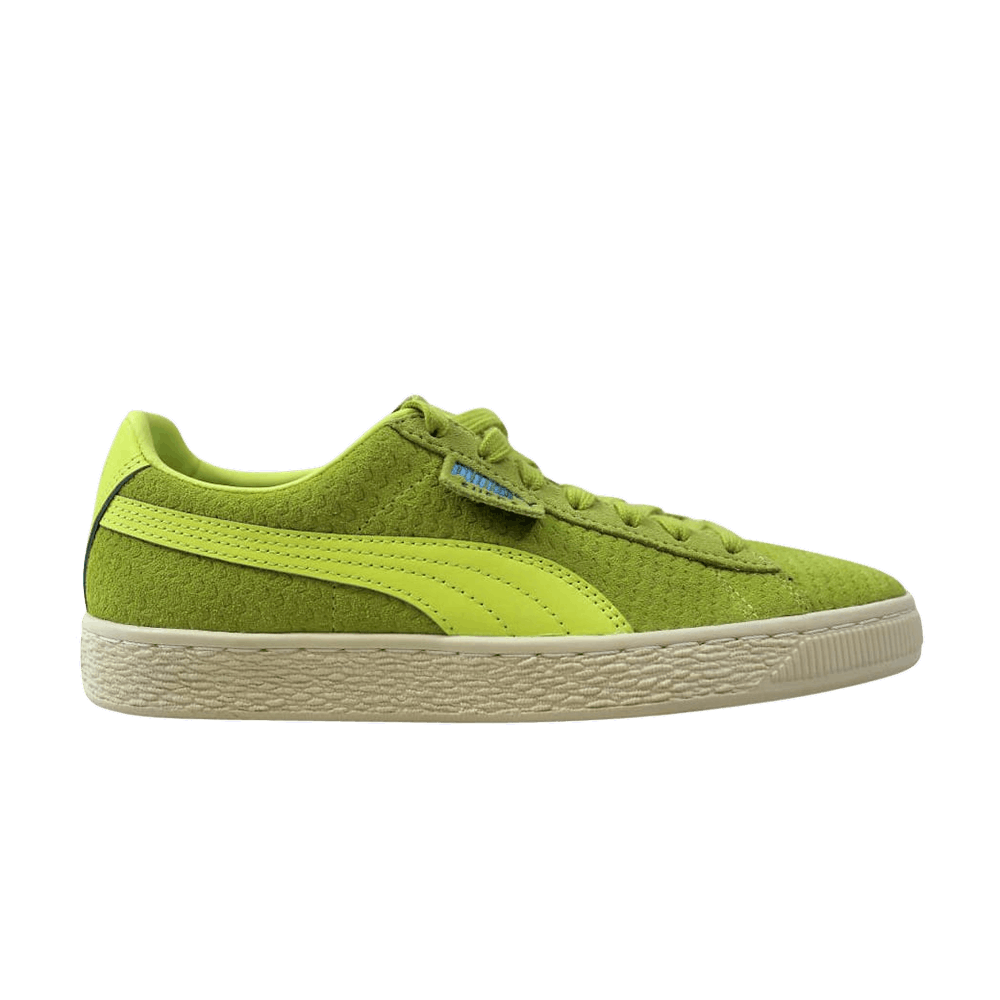 Wmns Suede Classic Perforation 'Sunny Lime'