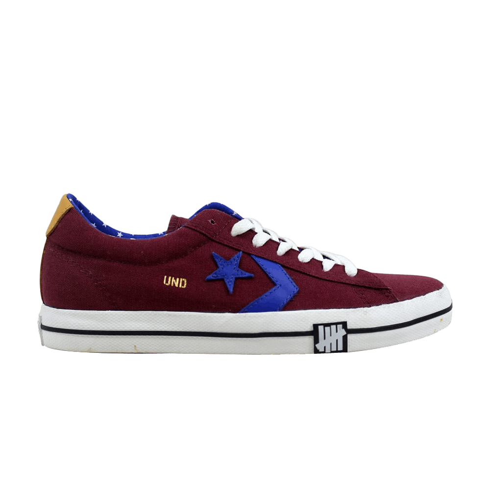 Undefeated x Pro Leather Vulc Oxford 'Burgundy'