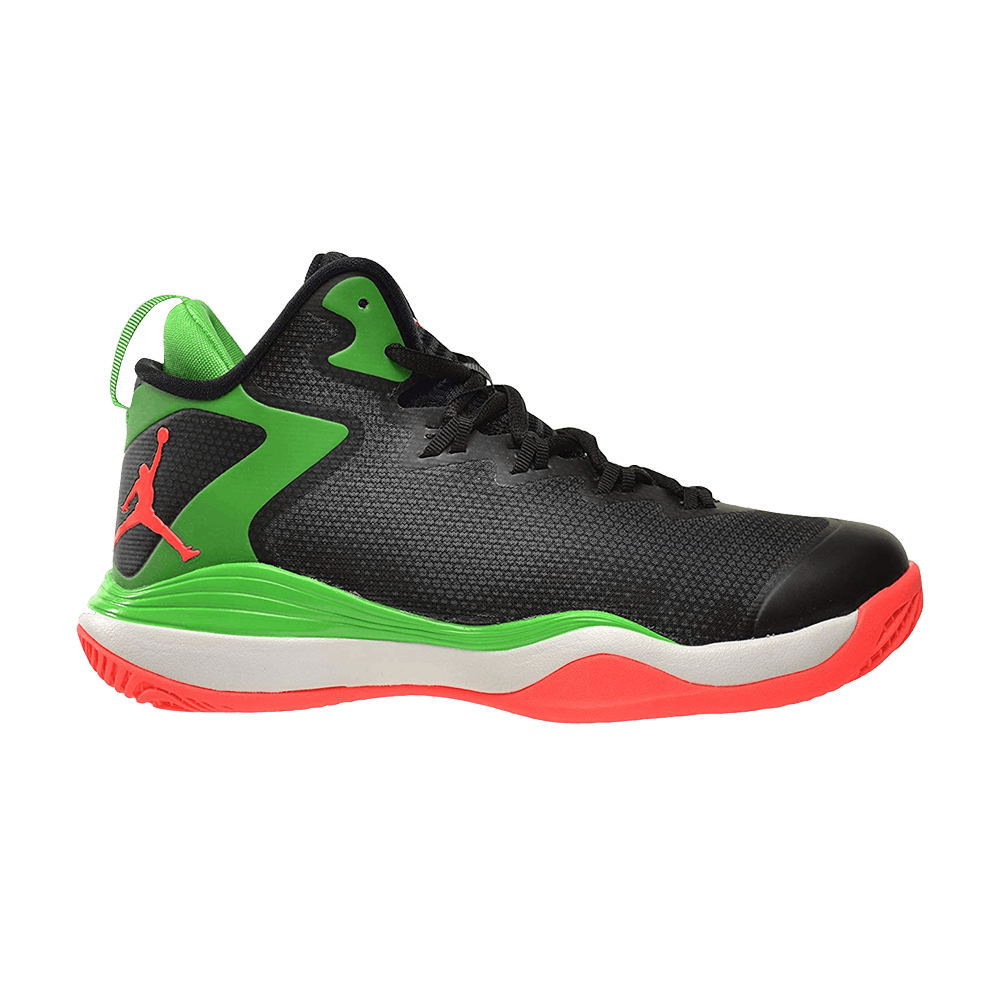 Jordan Super.Fly 3 BG 'Black Green Spark'