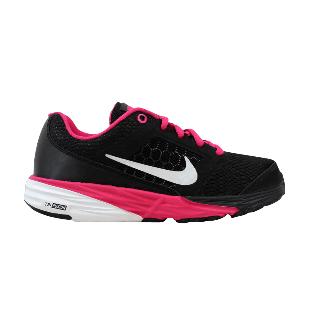 Tri Fusion Run PS 'Black Vivid Pink'