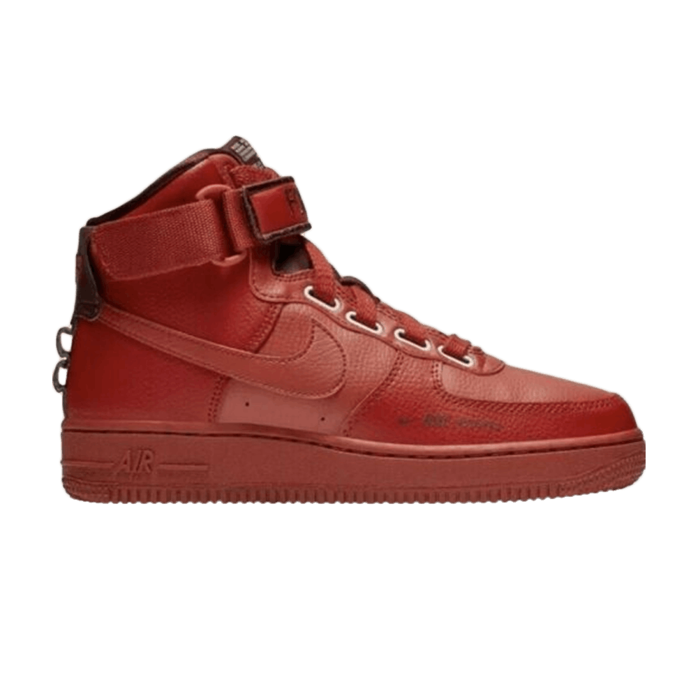 Wmns Air Force 1 High Utility 'Dune Red'
