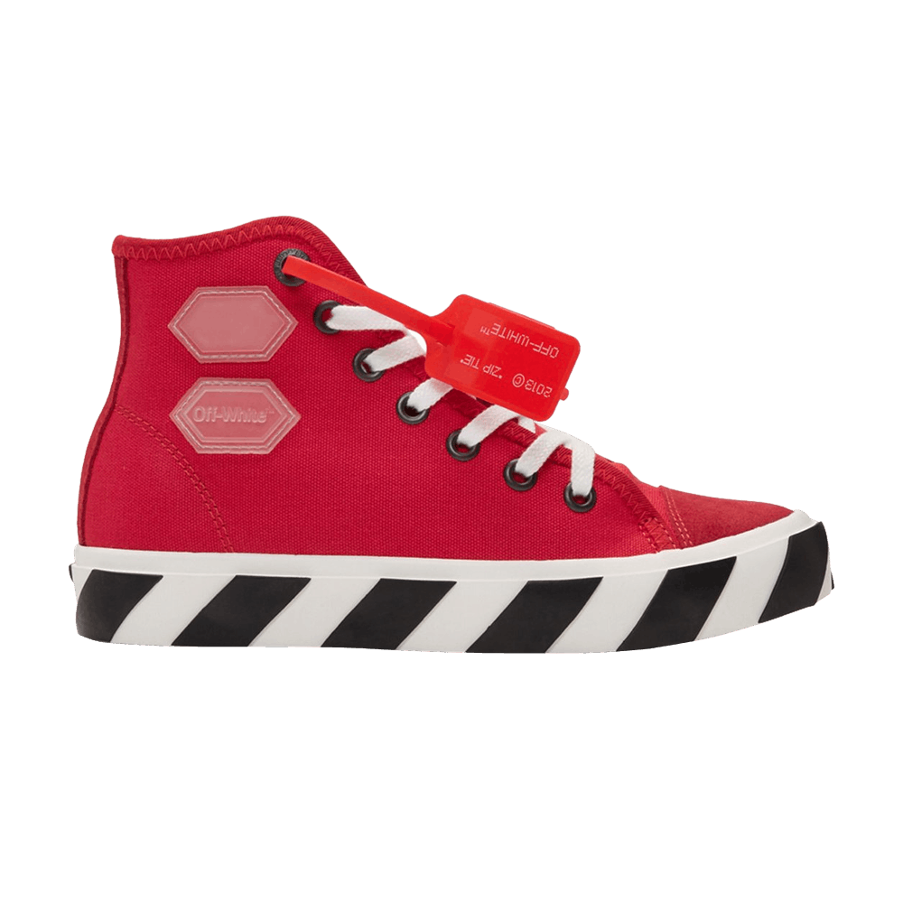 Off-White Vulc High 'Red'
