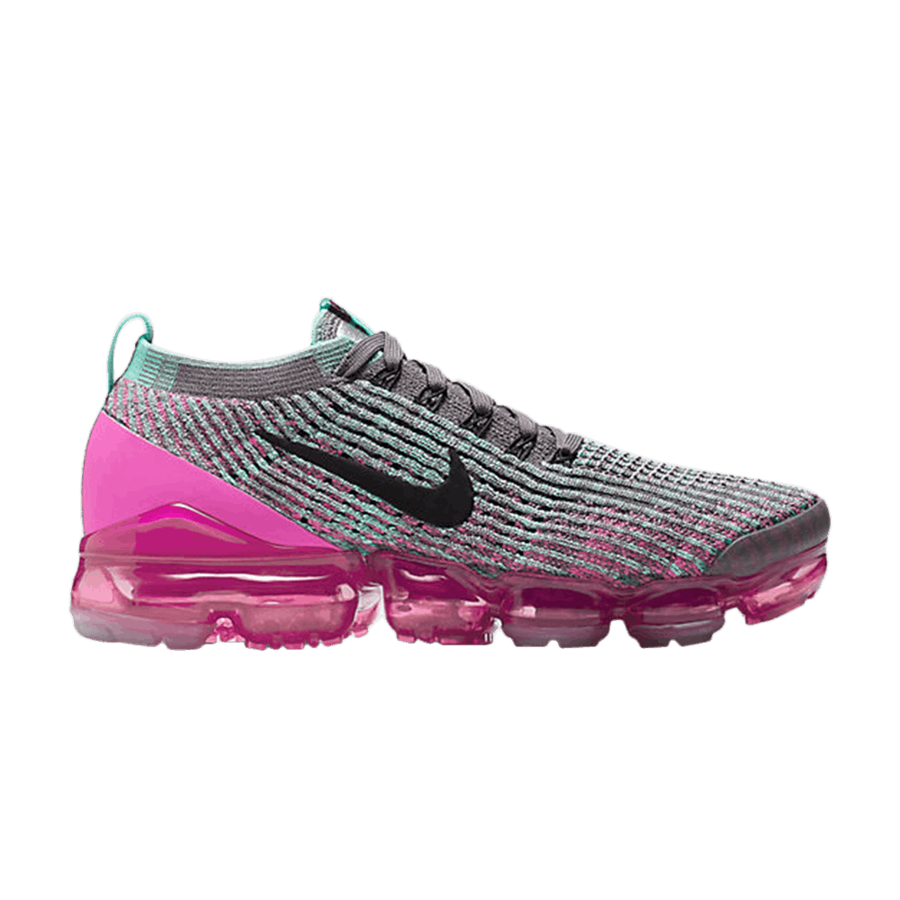 Wmns Air VaporMax Flyknit 3 'Gunsmoke Fuchsia'