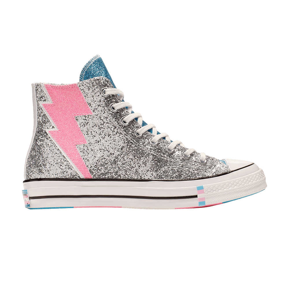 Chuck 70 Hi 'Pride Shimmering Silver'