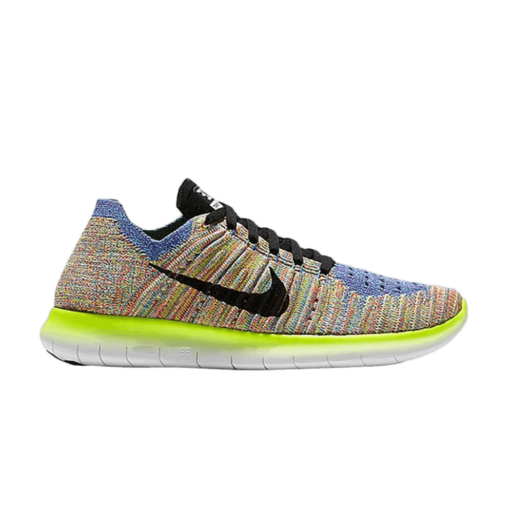 Wmns Free RN Flyknit 'Multicolor'