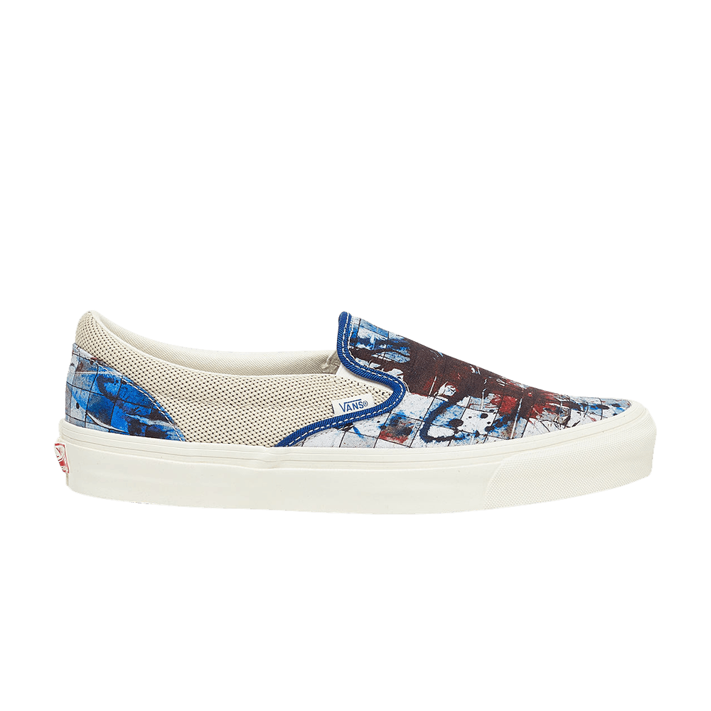 Ralph Steadman x OG Classic Slip-On LX 'Checkerboard Splatter'