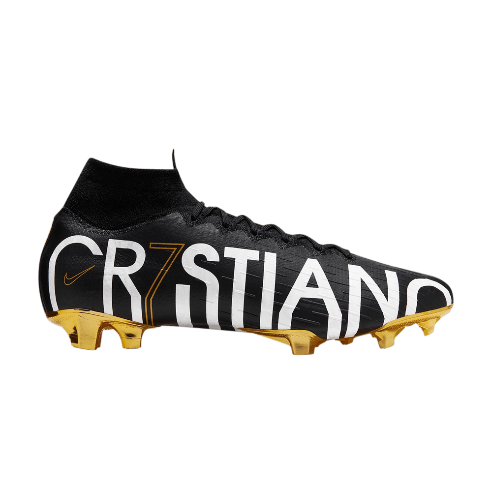 Mercurial Superfly 6 Elite CR7 FG 'Black Vivid Gold'