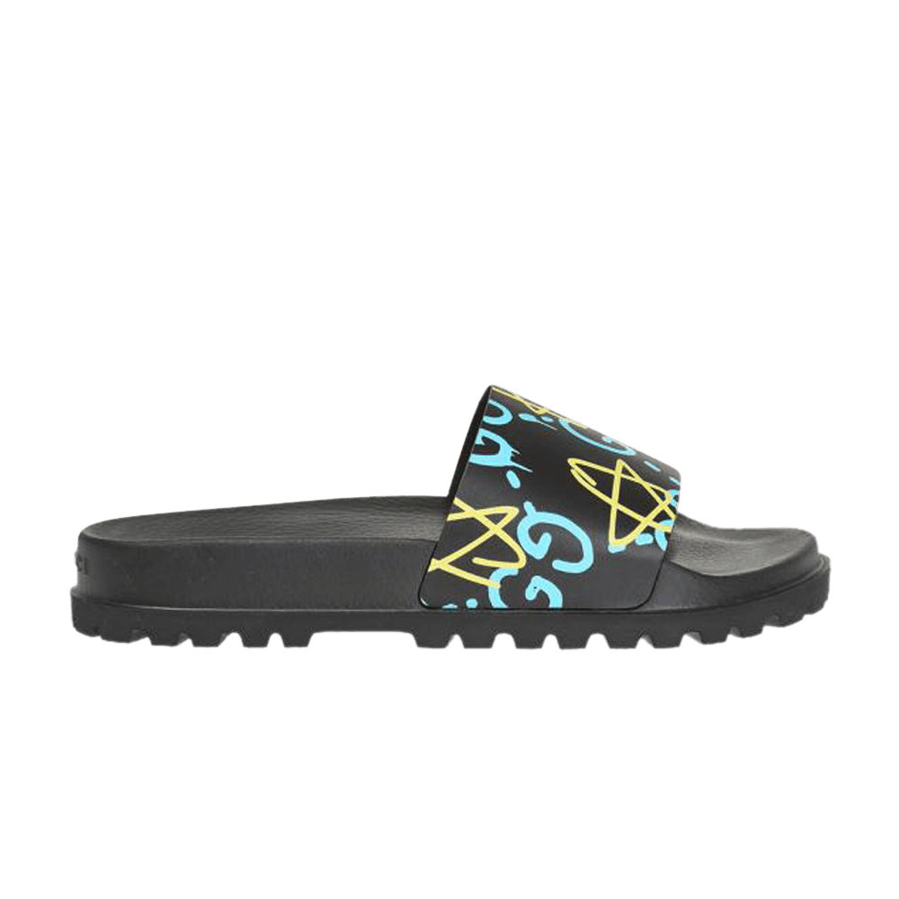 Gucci Ghost Slide 'Star Print Black'