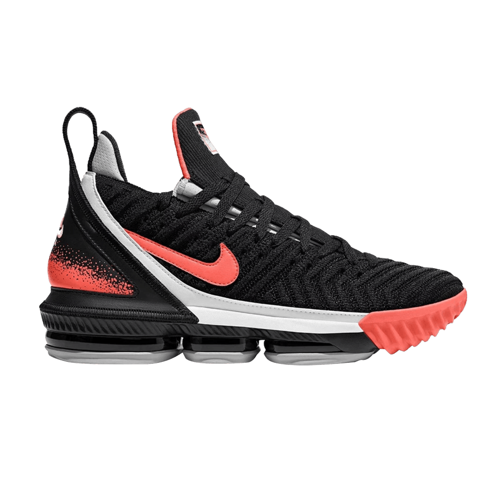 LeBron 16 'Tech Challenge Hot Lava Black'