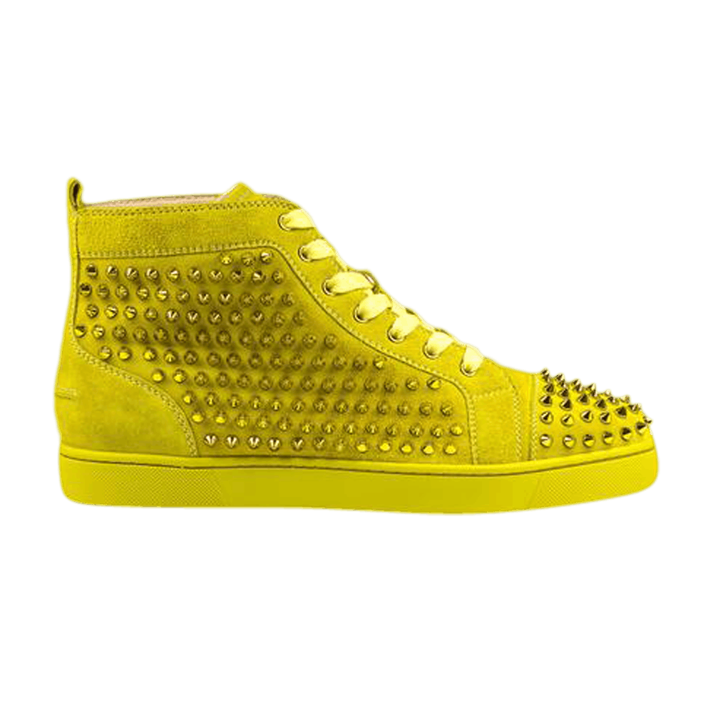 Christian Louboutin Louis Flat Spike Orlato 'Yellow'