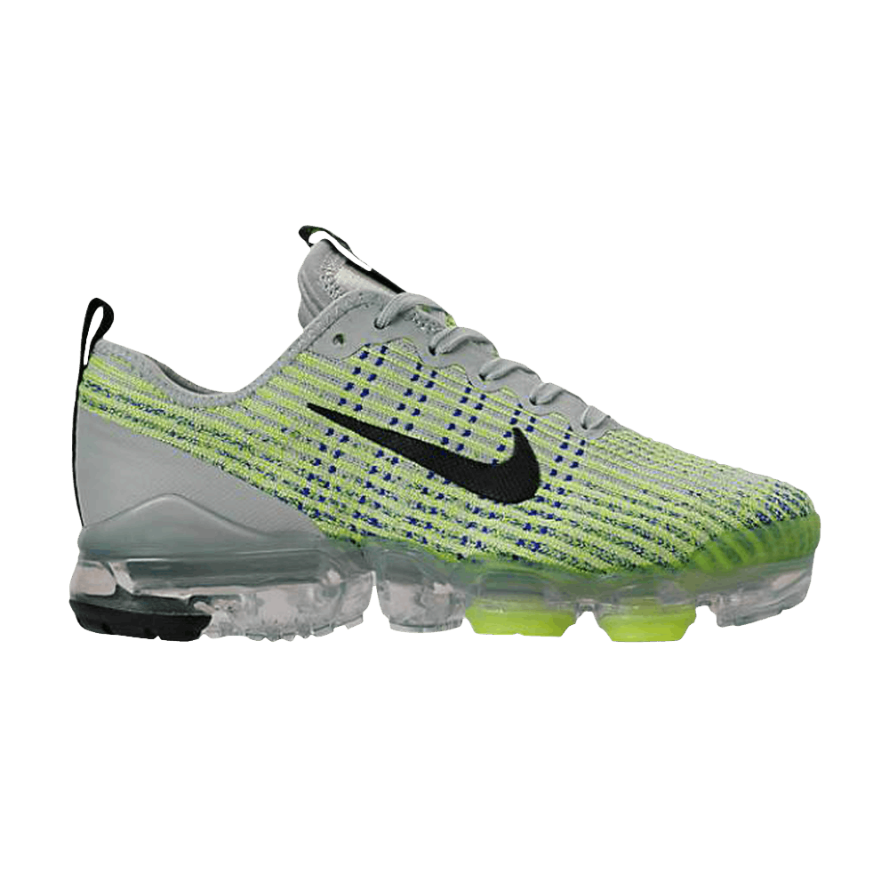 Air VaporMax Flyknit 3 GS 'Light Silver Volt'