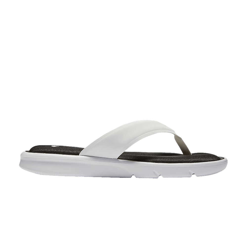 Wmns Ultra Comfort Thong Slide 'White Black'