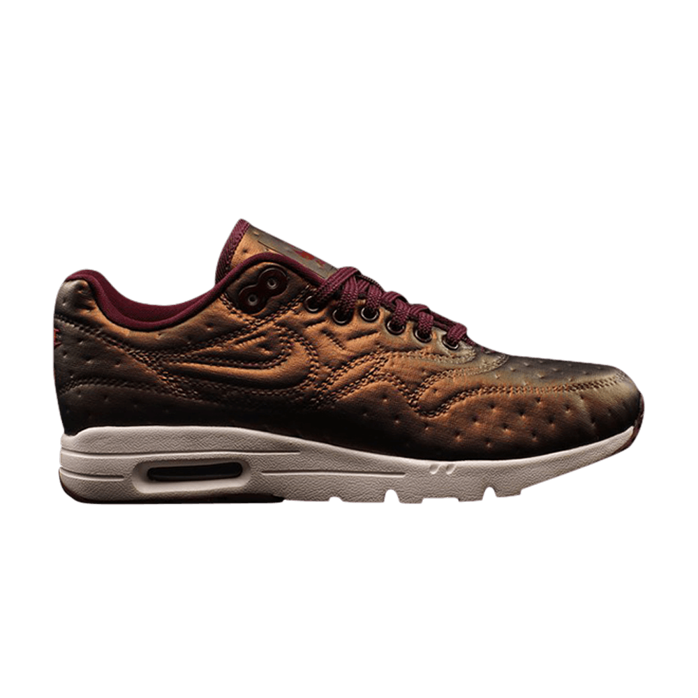 Wmns Air Max 1 Ultra Premium Jacquard 'Metallic Mahogany'