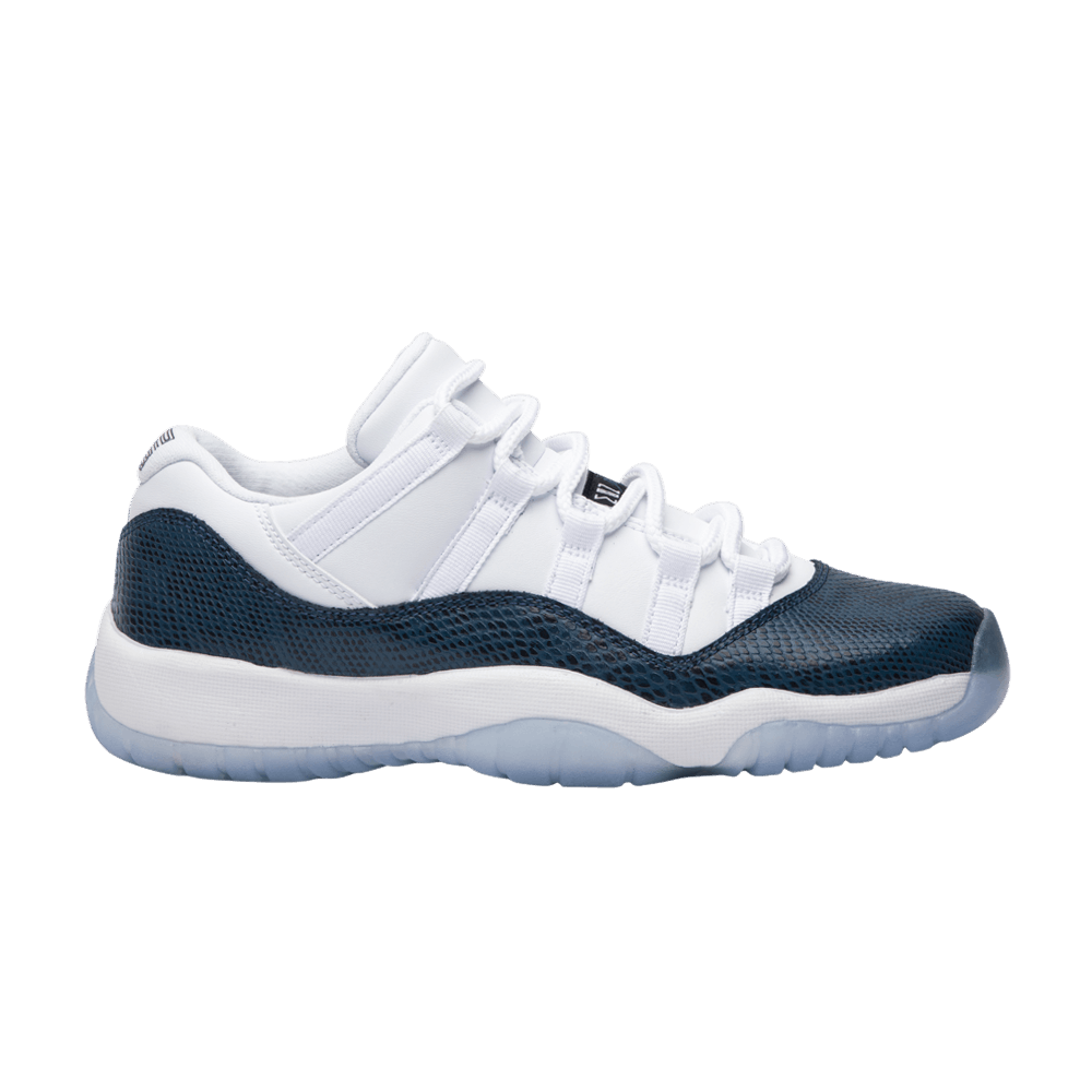 Jordan 11 Retro Low GS 'Navy Snakeskin' 2019