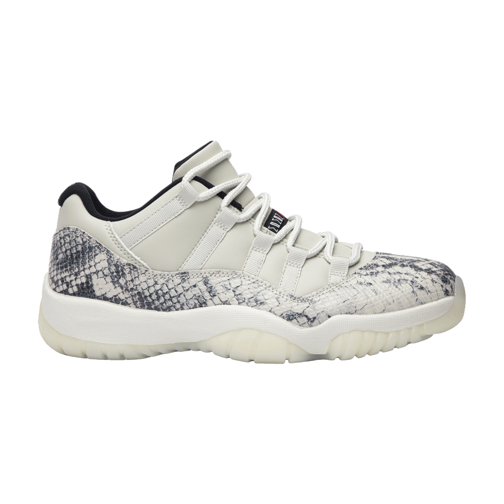 Air Jordan 11 Retro Low 'Light Bone Snakeskin'