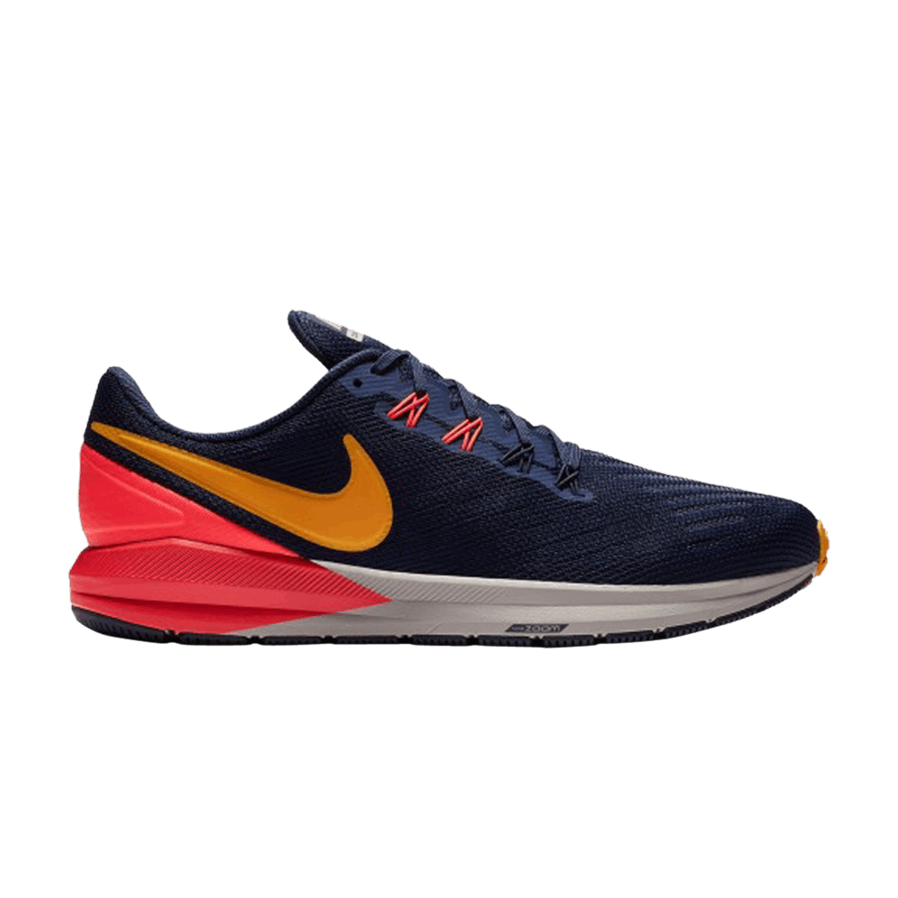 Air Zoom Structure 22 'Blackened Blue Orange Peel'