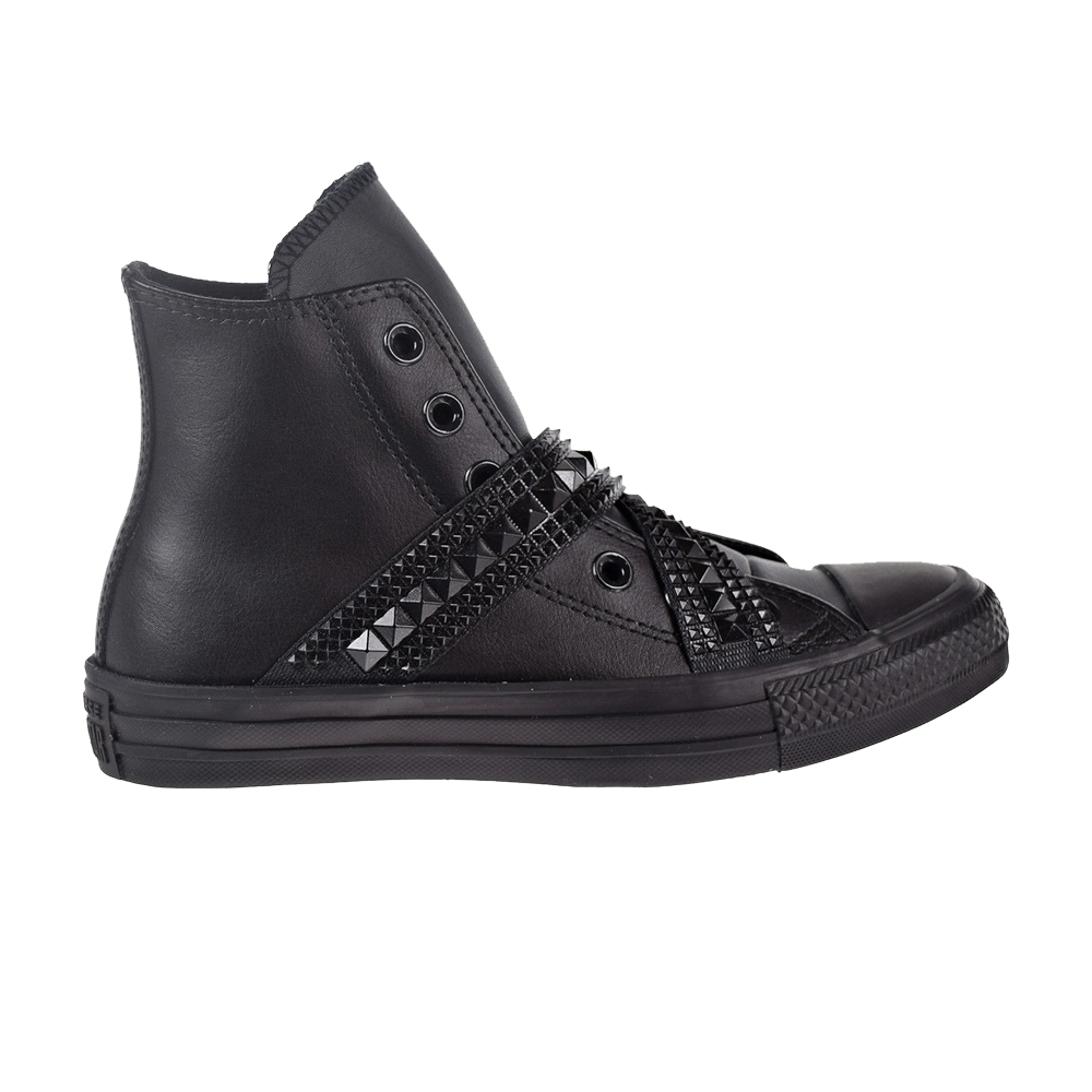 Wmns Chuck Taylor All Star Punk Strap Hi 'Triple Black'