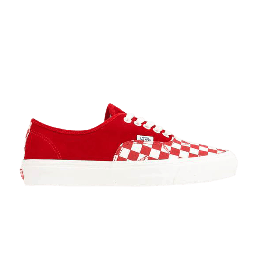 OG Authentic LX 'Racing Red Checkerboard Toe'