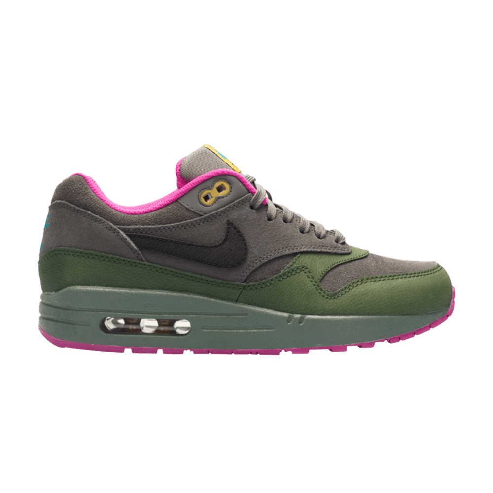 Air Max 1 Leather 'Pewter Carbon Green'