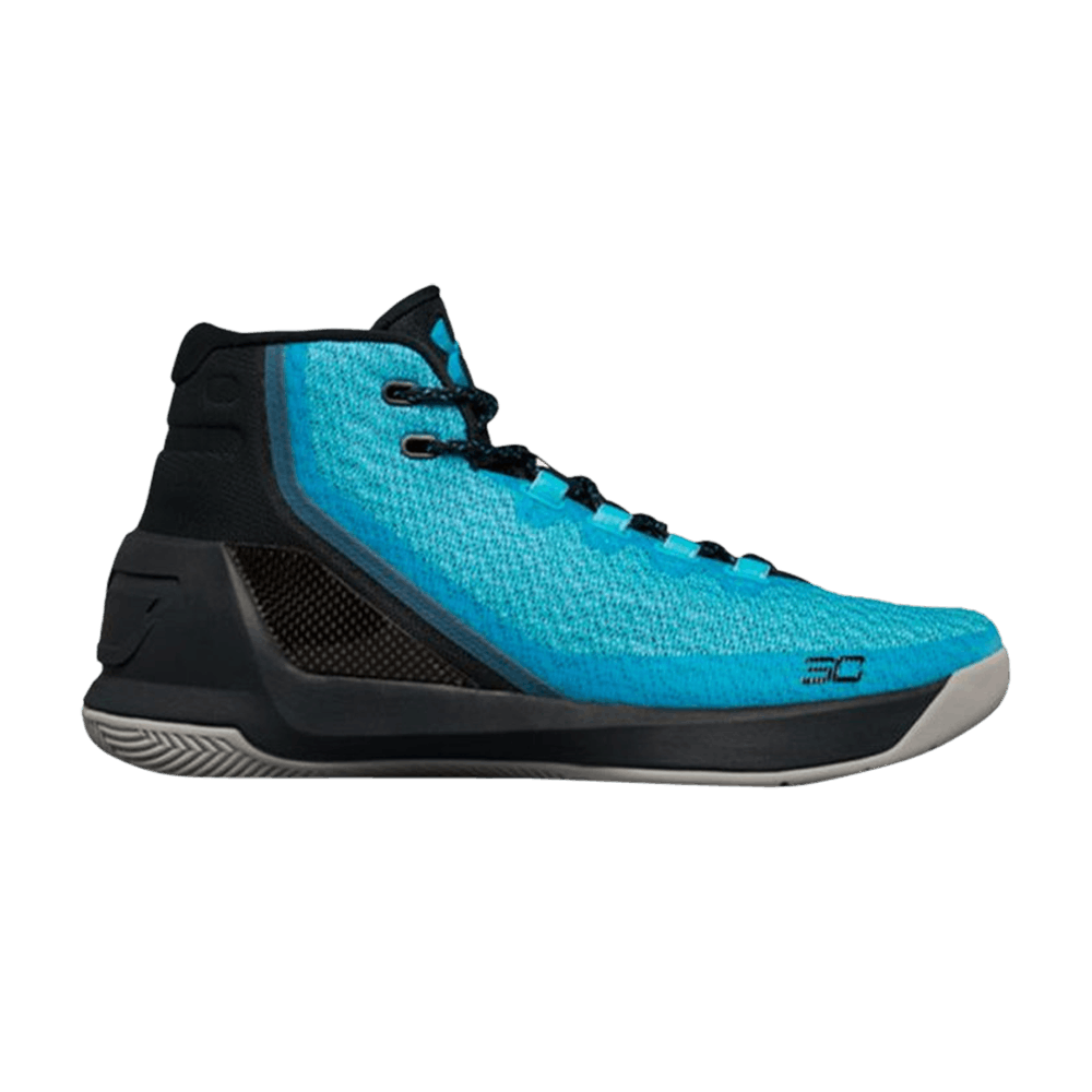 Curry 3 Mid 'Peacock Blue'