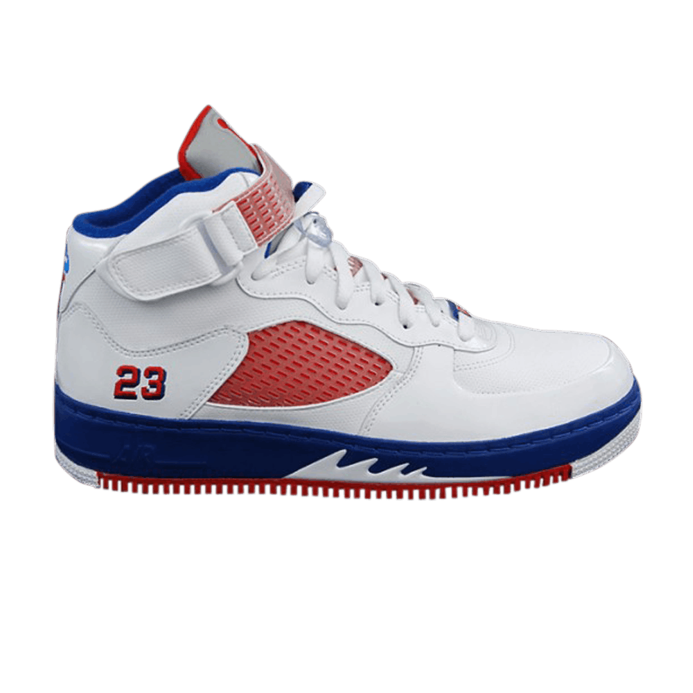 Air Jordan Force 5 GS 'White Varsity Red'