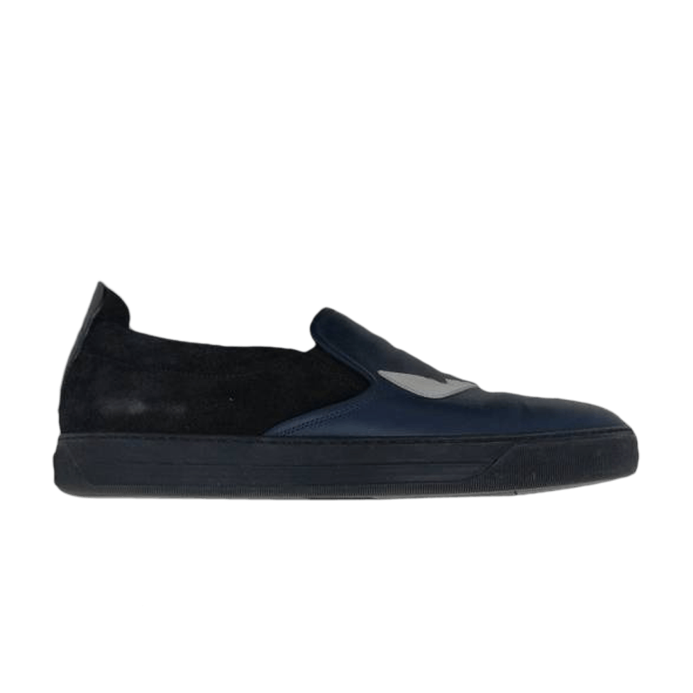 Fendi Monster Slip-On 'Navy Black'