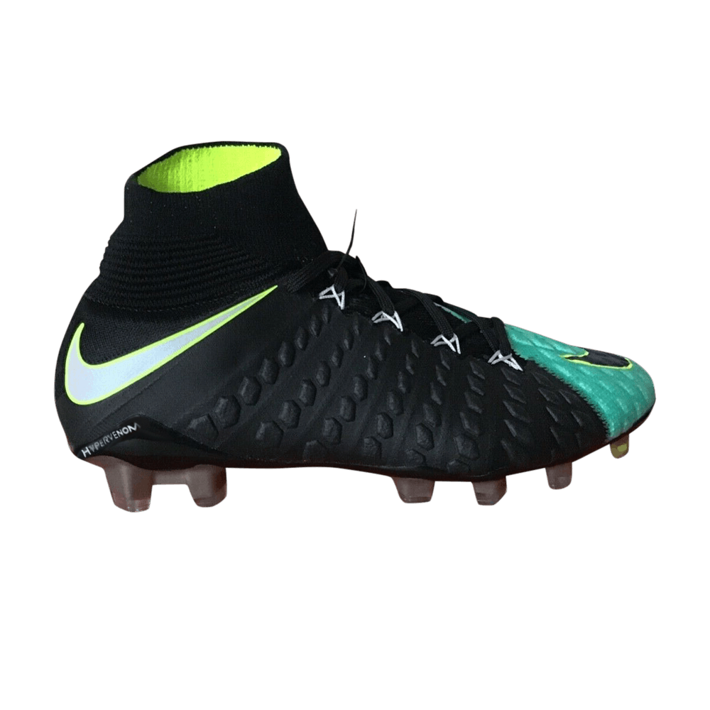 Wmns Hypervenom Phantom 3 DF FG 'Black Aqua'