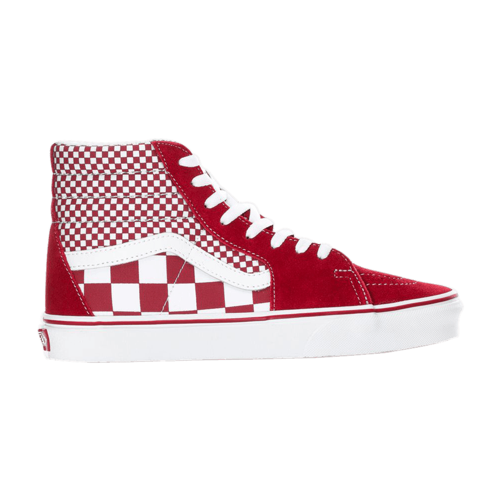 Sk8-Hi 'Red Mix Checker'