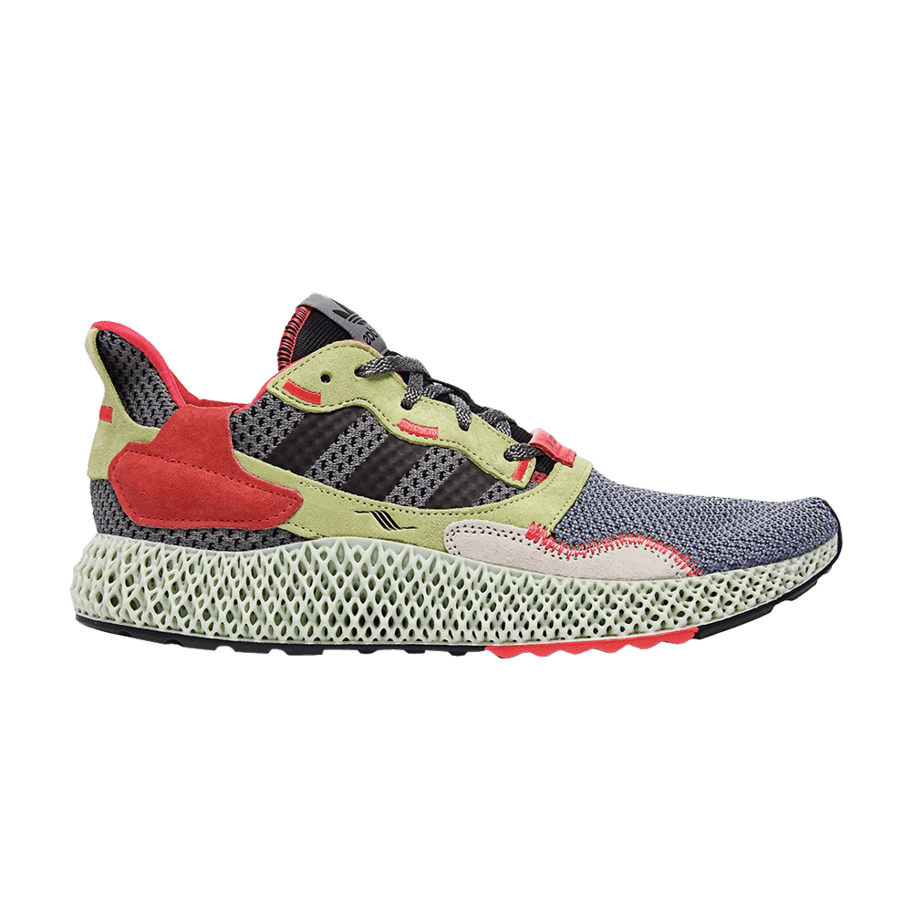 ZX 4000 Futurecraft 4D 'Grey Yellow' - adidas - BD7927 | GOAT