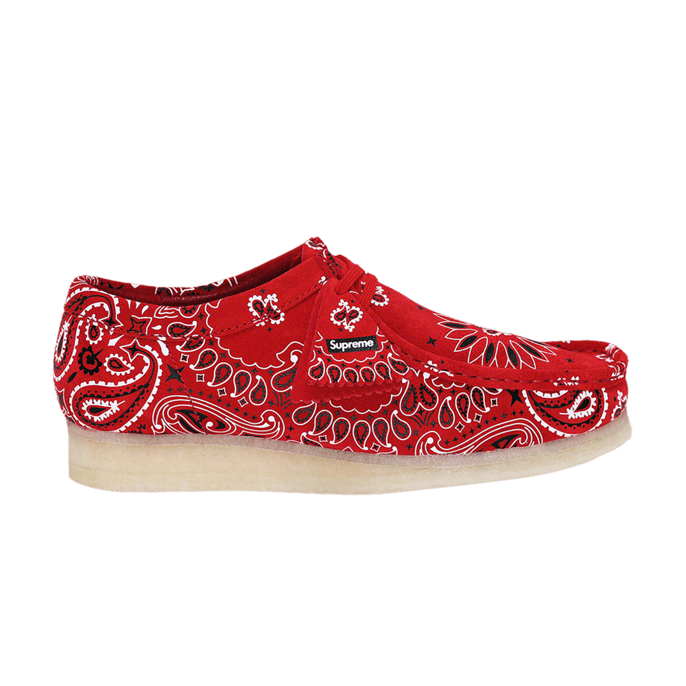 Supreme x Wallabee 'Red Bandana'