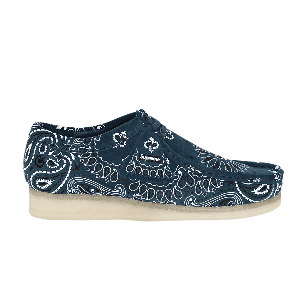 Supreme x Wallabee 'Blue Bandana'