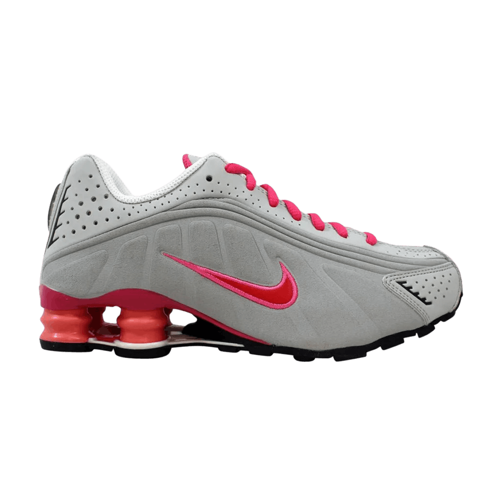 Shox R4 GS 'Grey Hyper Red'