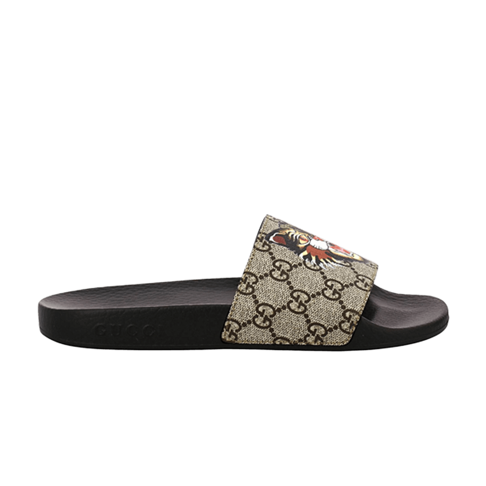 Gucci Wmns GG Supreme Slide 'Angry Cat'
