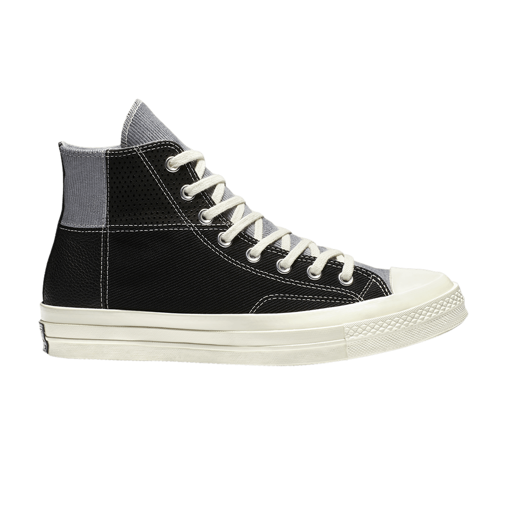 Chuck 70 Mixed Material Hi 'Black Egret'