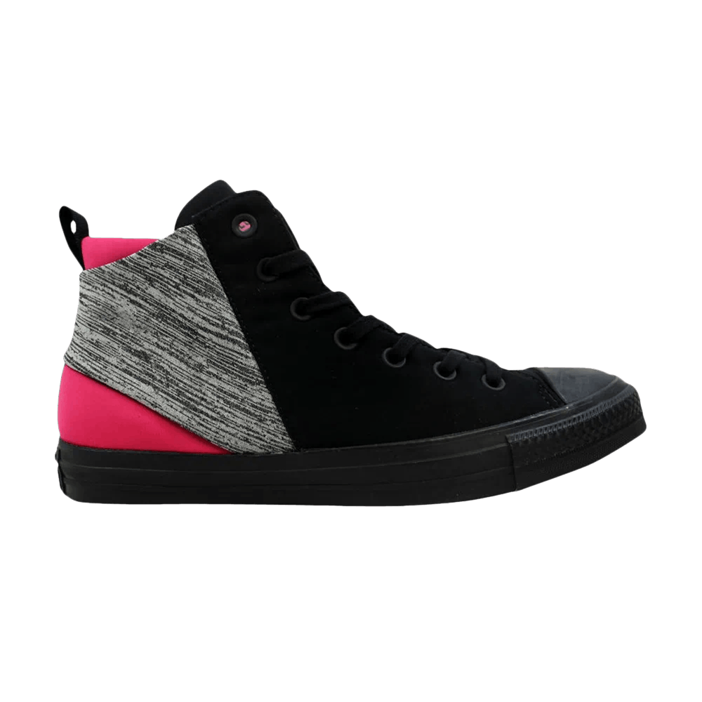 Wmns Chuck Taylor All Star Sloane Neoprene Mid 'Black Vivid Pink'