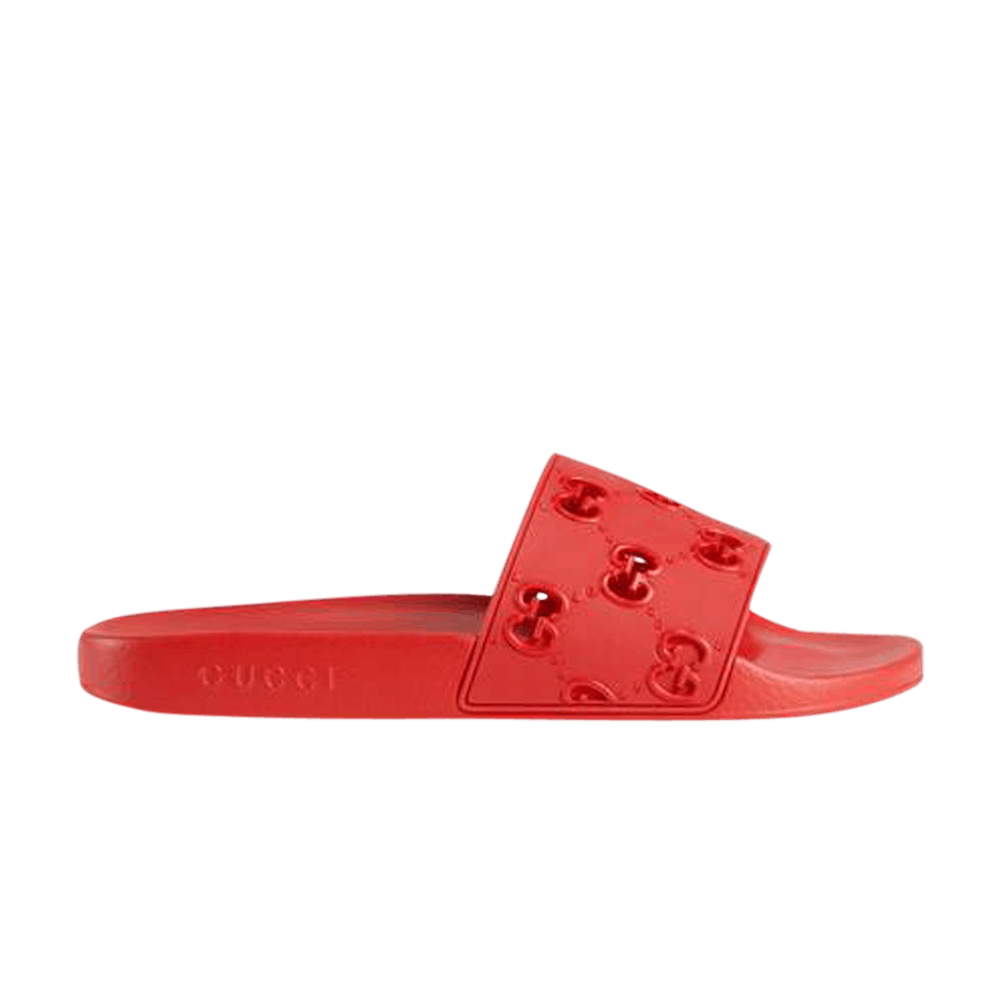 Gucci Rubber Slide 'Red'