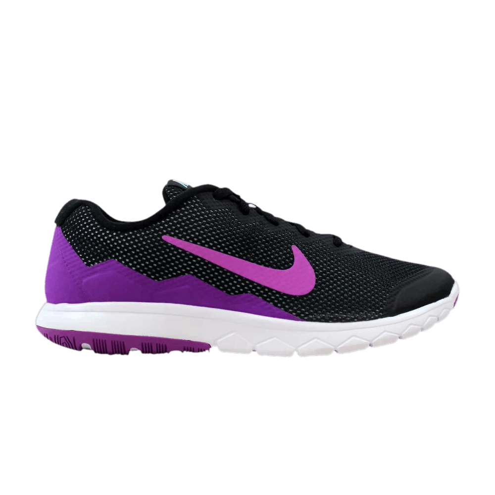 Wmns Flex Experience Run 4 'Black Vivid Purple'