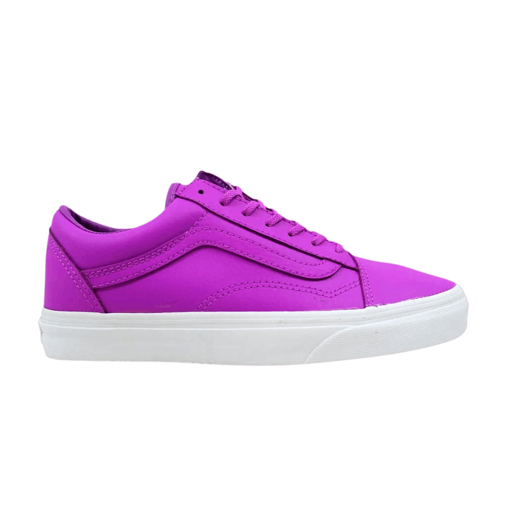 Old Skool Neon Leather 'Neon Purple'