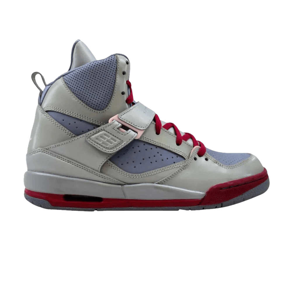 Jordan Flight 45 High GS 'Metallic Platinum Arctic Pink'