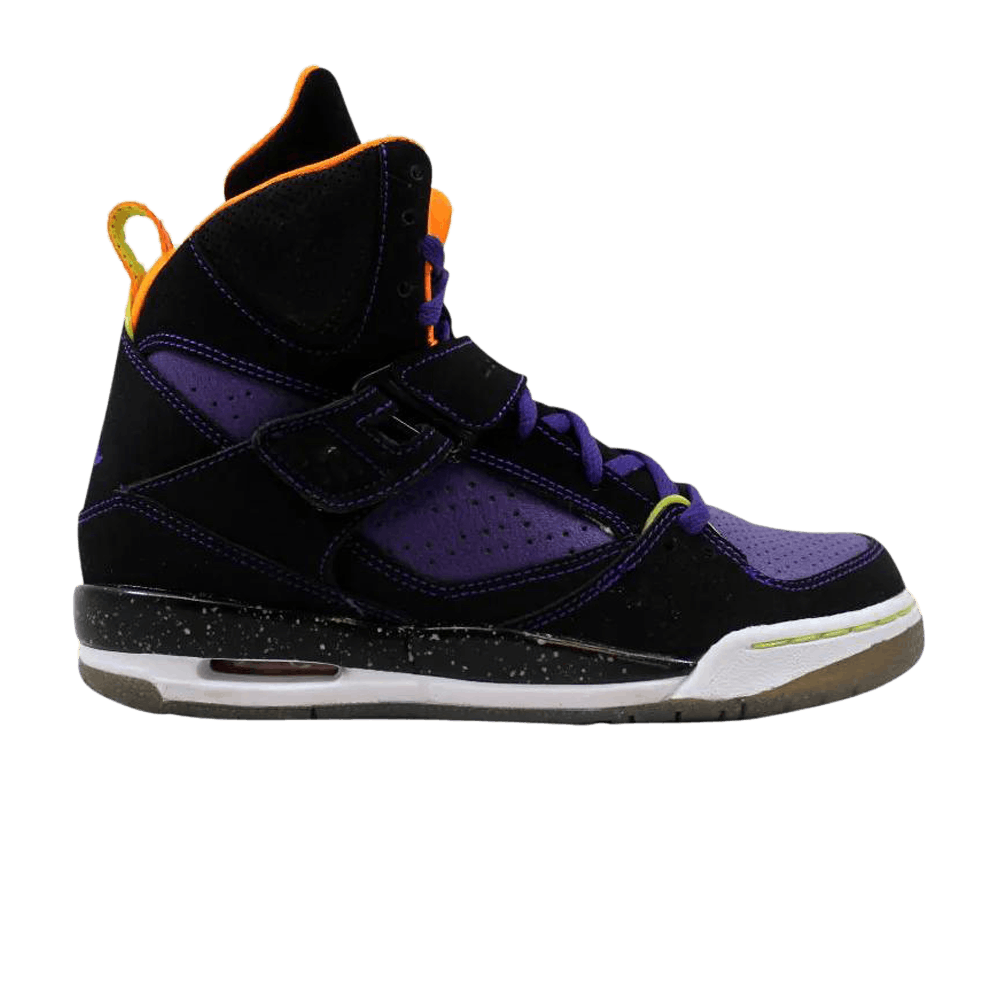 Jordan Flight 45 High Premium GS 'Black Court Purple'