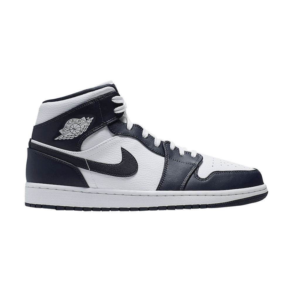 Air Jordan 1 Mid 'Obsidian' - Air Jordan - 554724 174 | GOAT