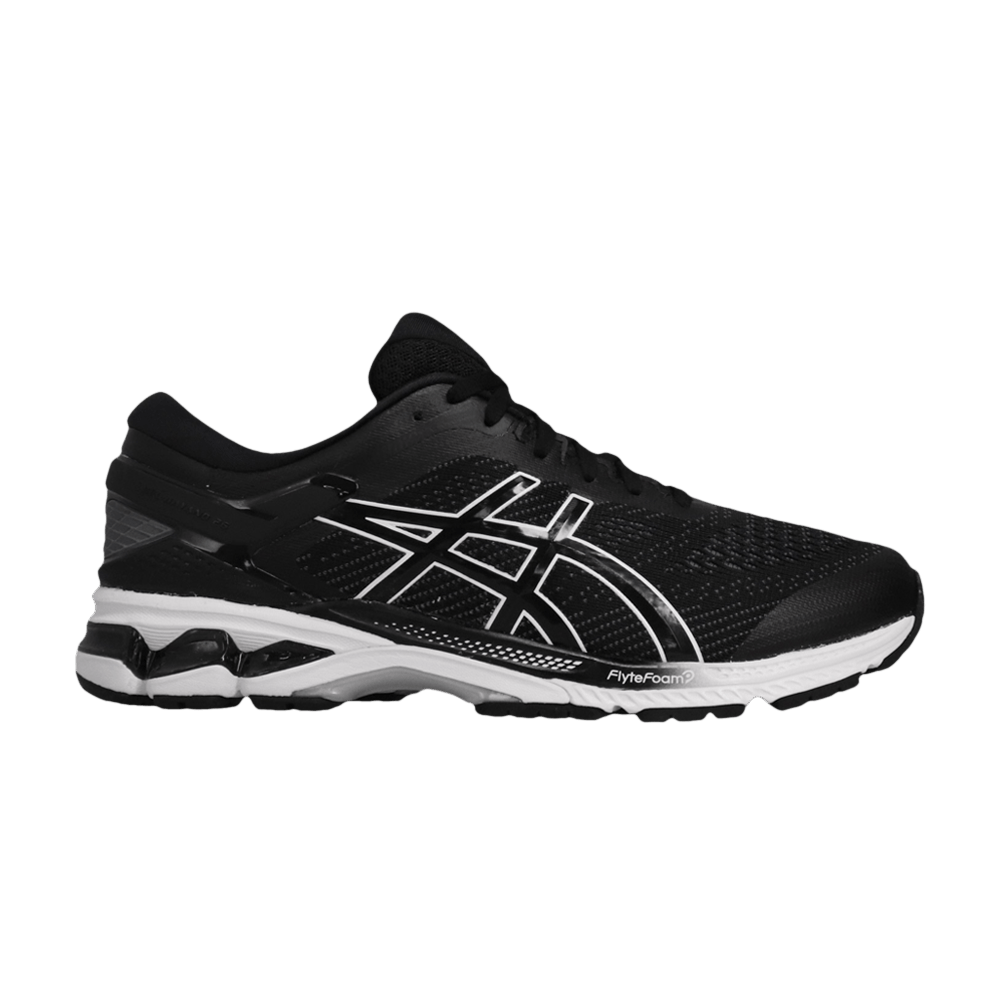 Gel Kayano 26 2E Wide 'Black White'