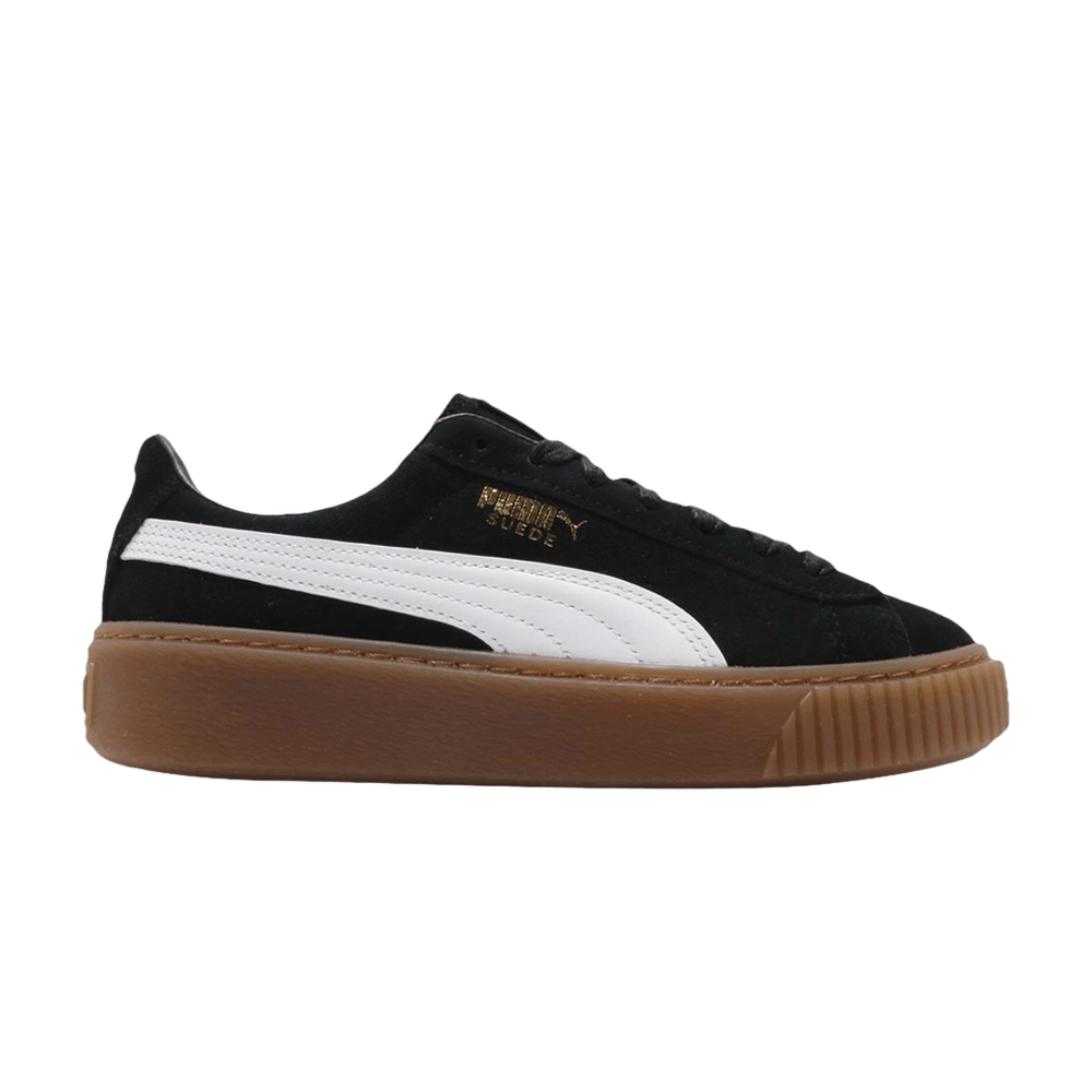 Wmns Suede Platform 'Black Gum'