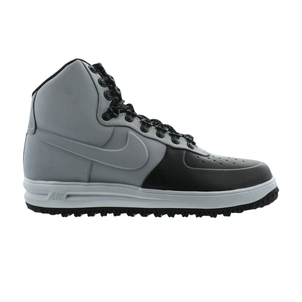 Lunar Force 1 Duckboot '18 'Black Wolf Grey'