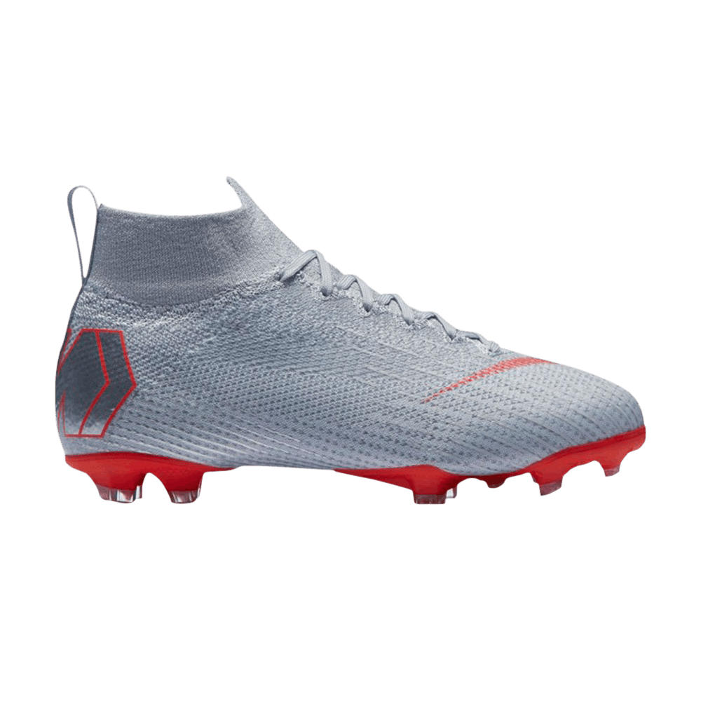 Mercurial Superfly 6 Elite FG GS 'Wolf Grey'