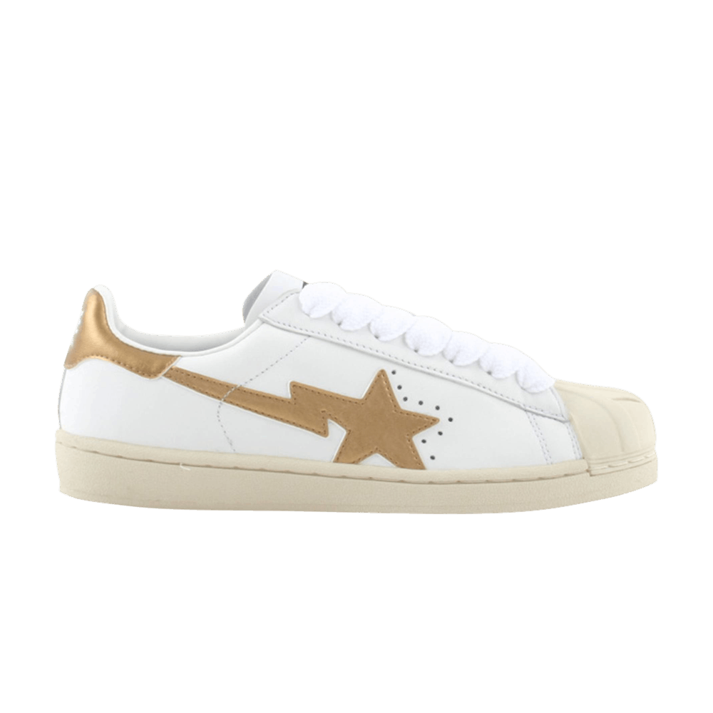 Bapesta FS-004 Low 'White Gold'